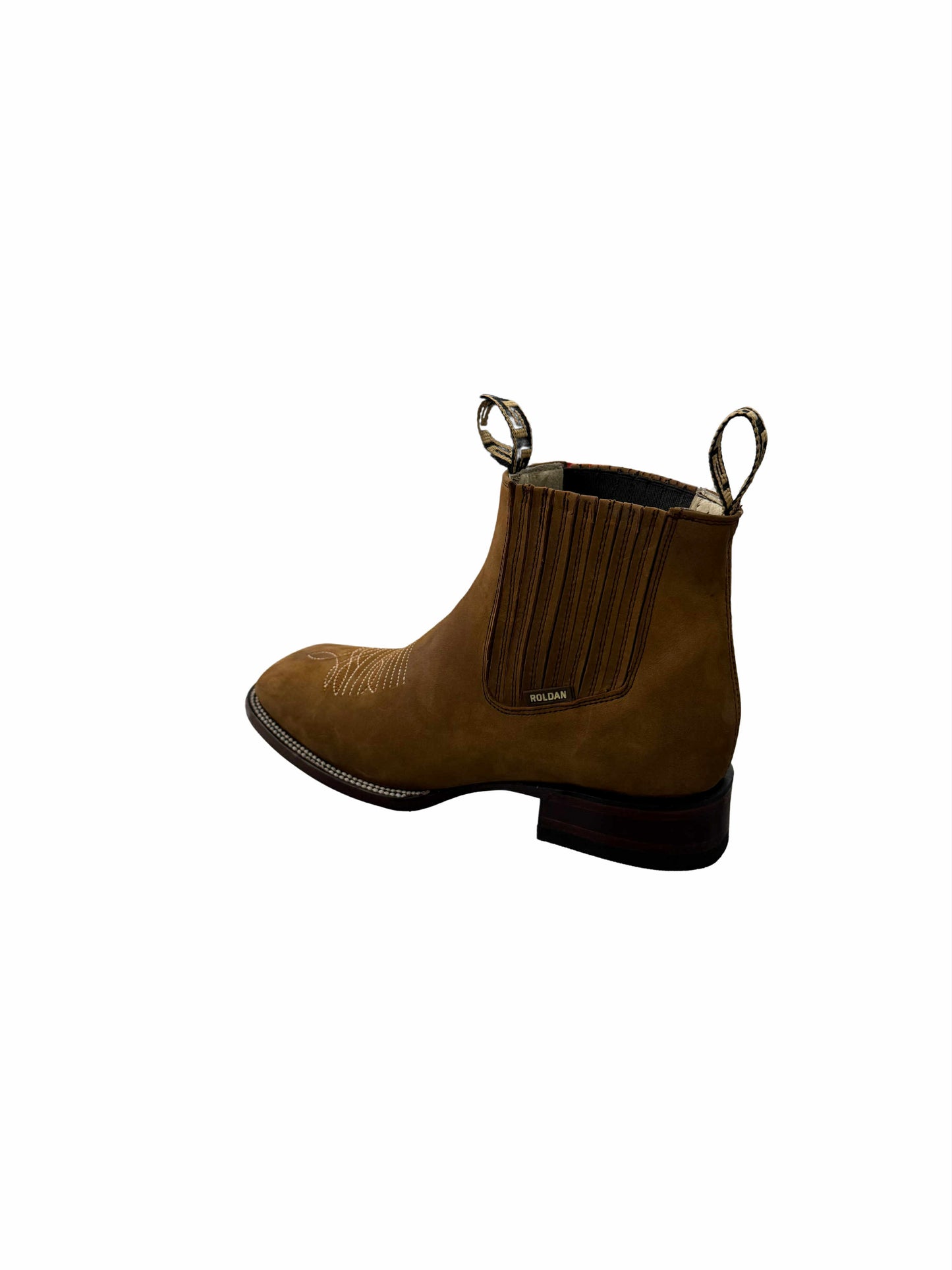 Botin miel de piel de res