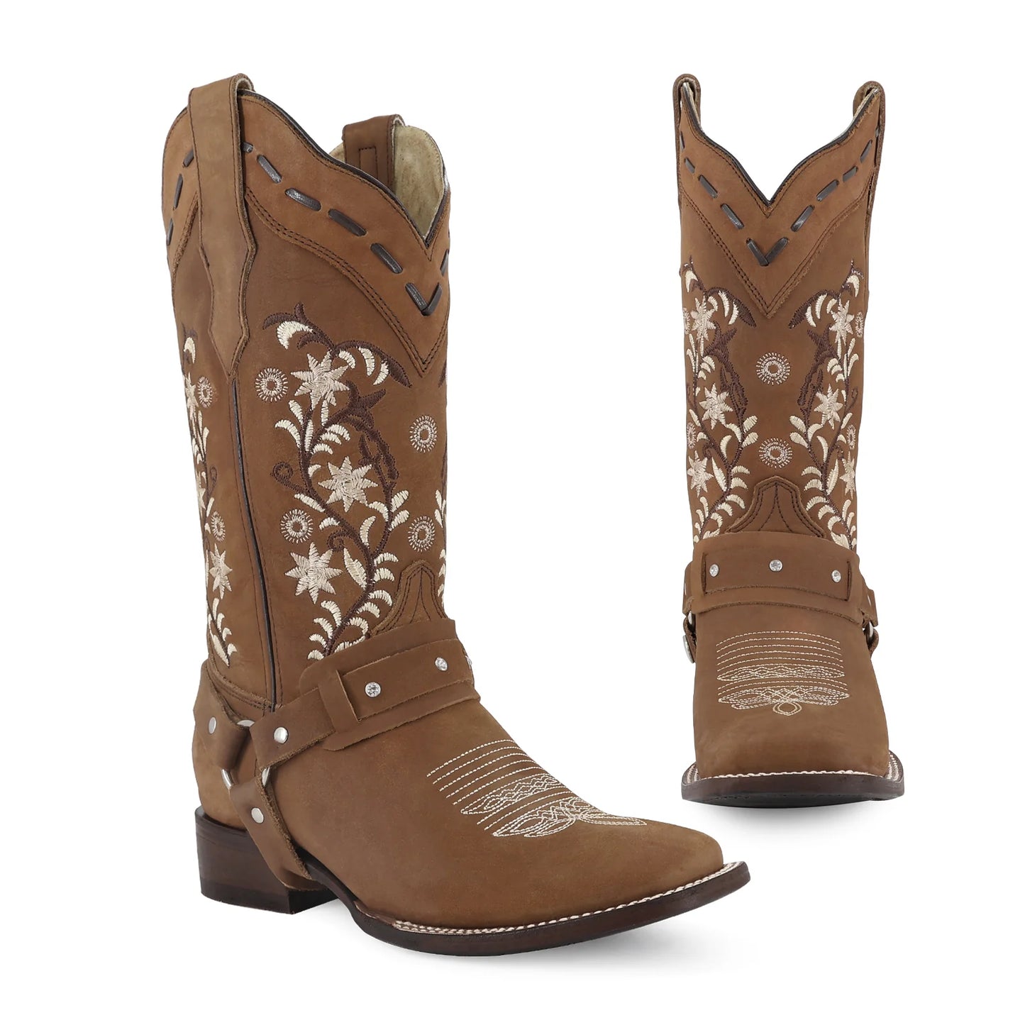 Oferta Bota vaquera para dama de piel modelo Famosa