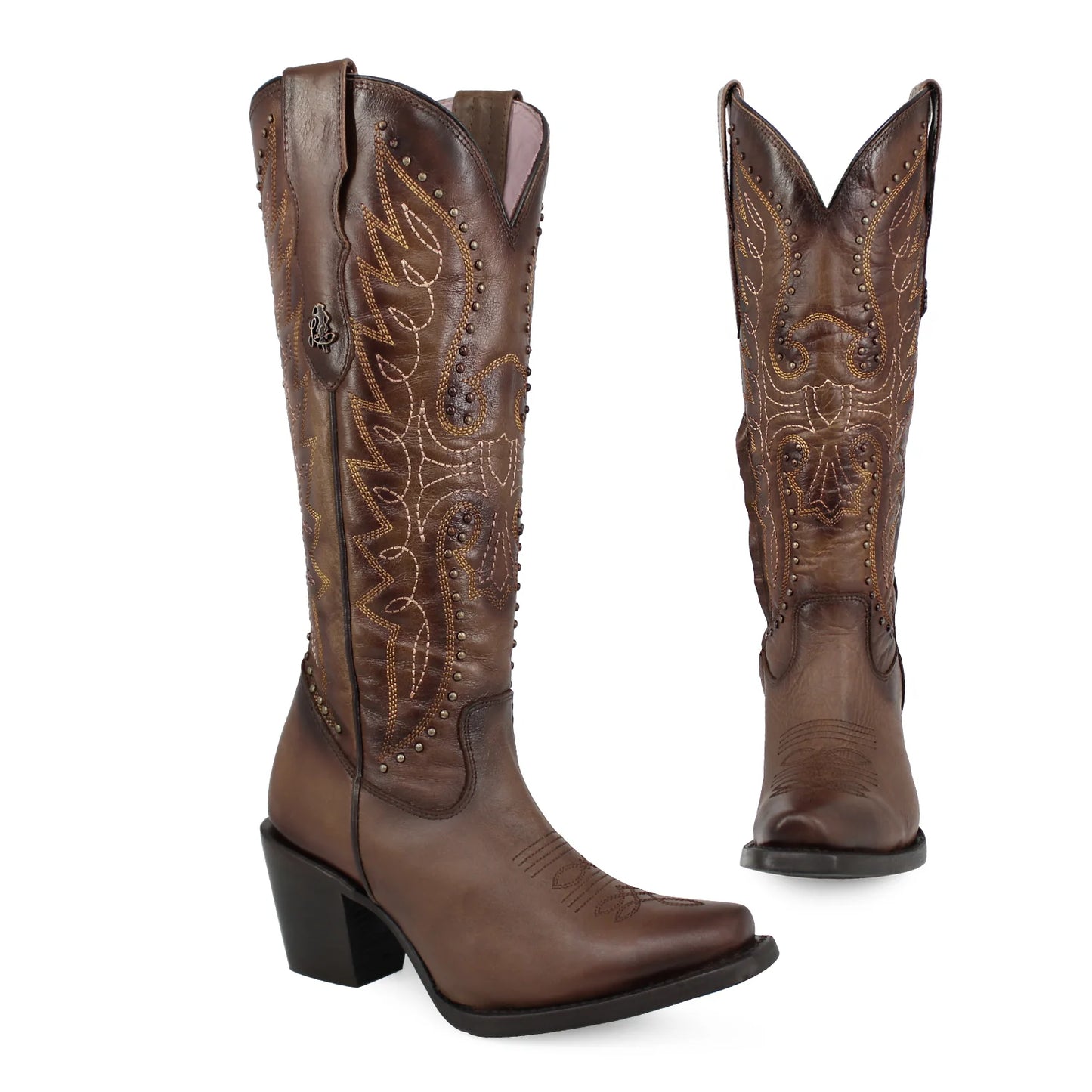 -15% Bota vaquera para dama de piel modelo Liberty alta