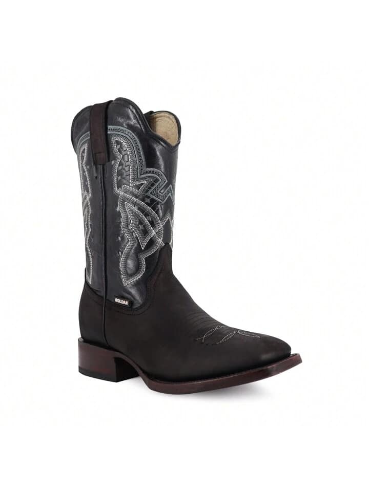Bota Vaquera Bulldog Crazy Negro Hombre