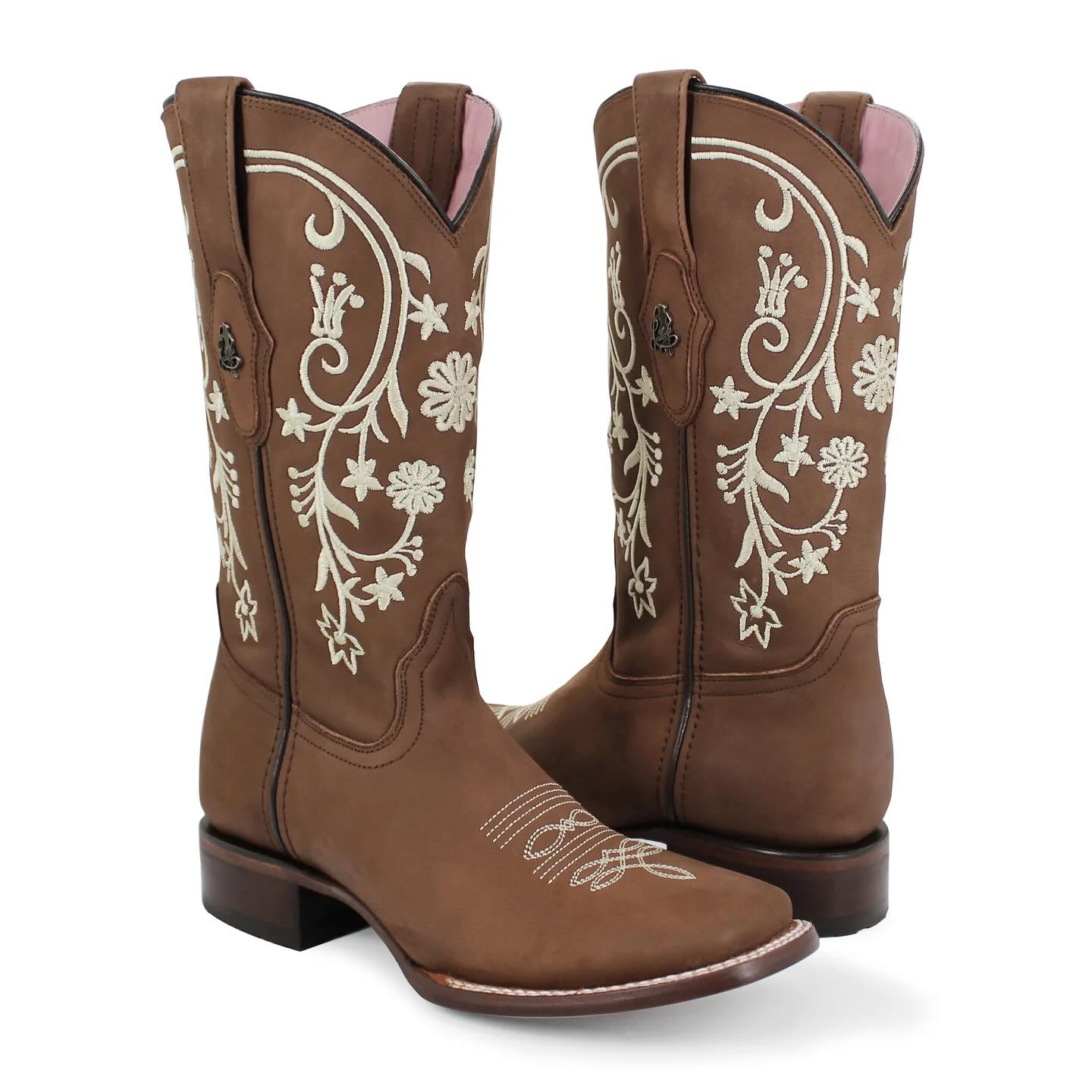 Bota vaquera para dama de piel modelo Dalila