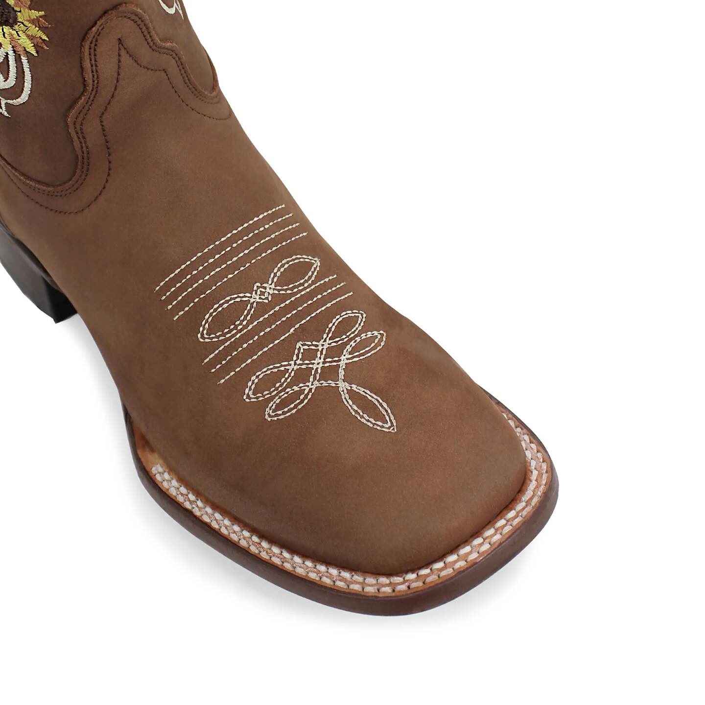 Bota vaquera para dama de piel modelo Marvilla