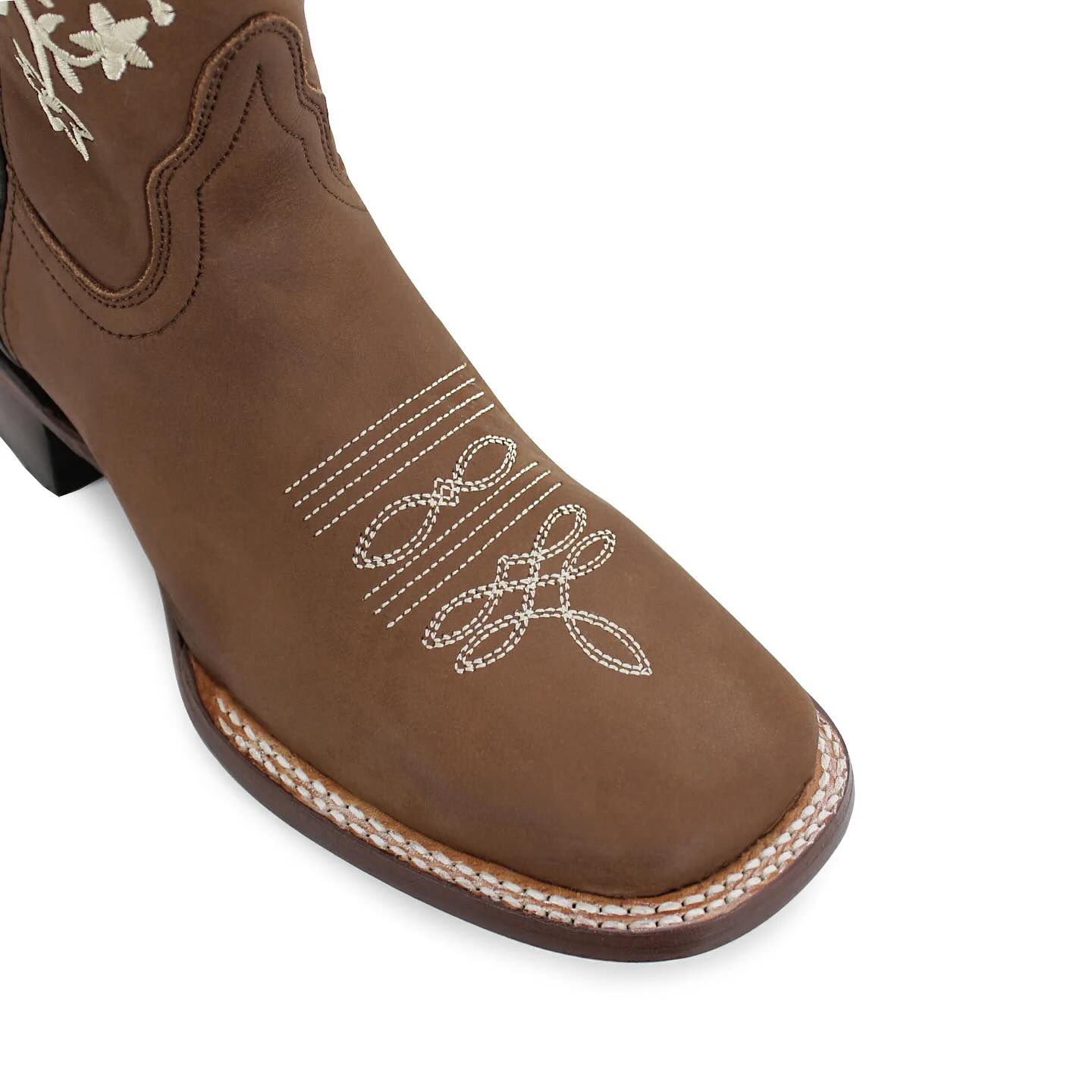 Bota vaquera para dama de piel modelo Dalila