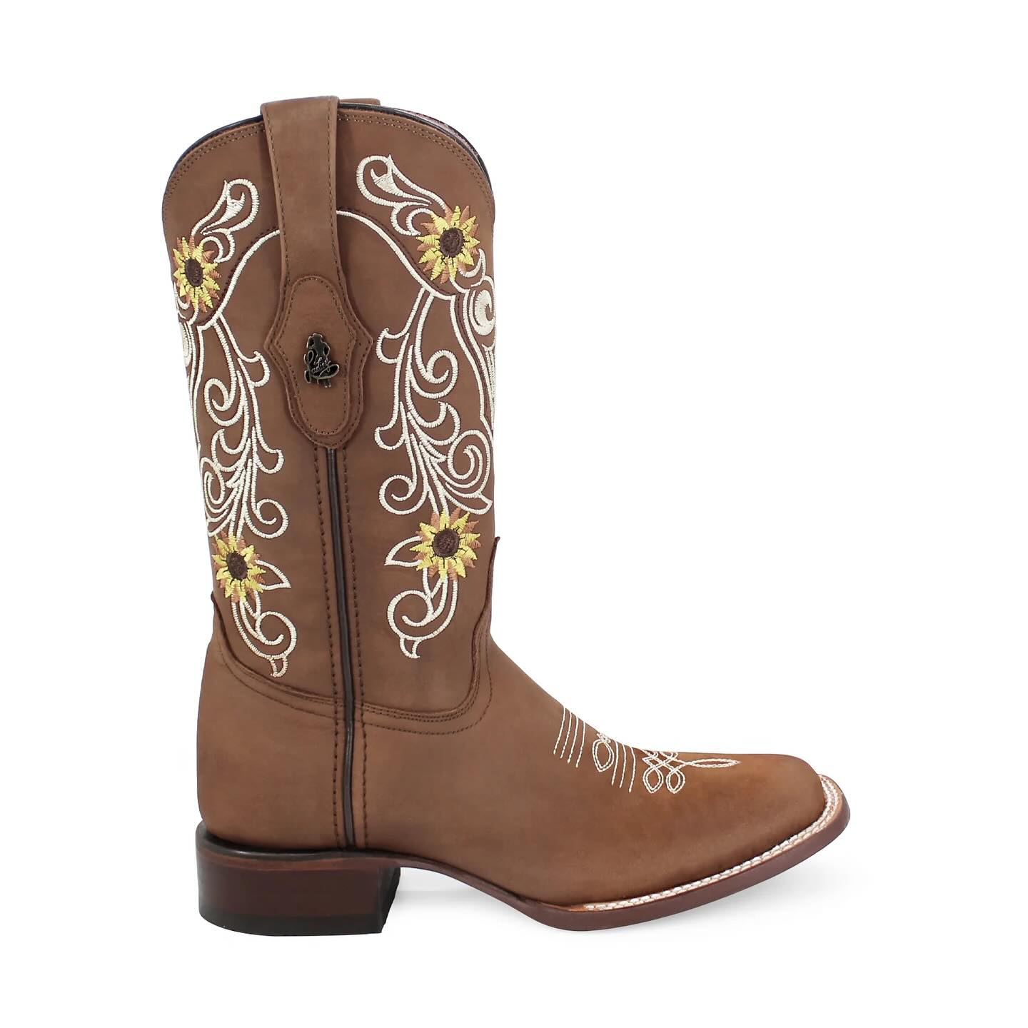 Bota vaquera para dama de piel modelo Marvilla