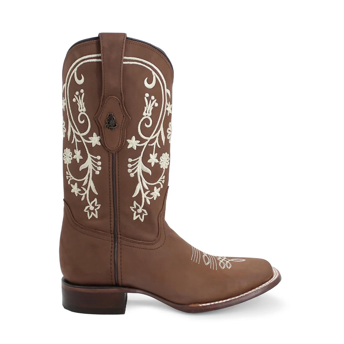 Bota vaquera para dama de piel modelo Dalila